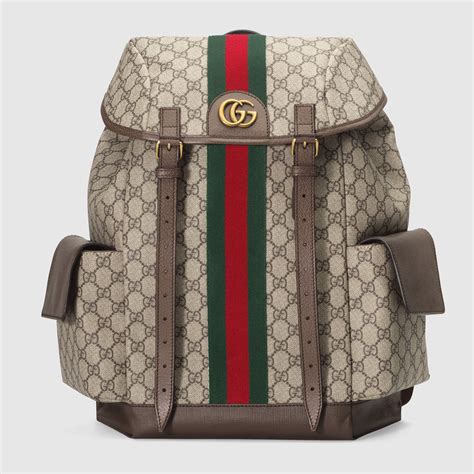 zainetto gucci uomo copia|Gucci Zaino Ophidia GG misura media.